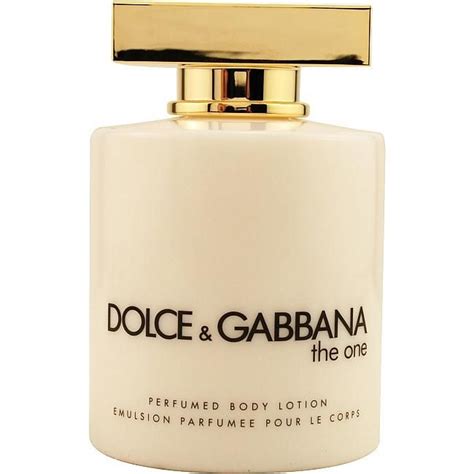 body lotion the one dolce gabbana|d&g the one exclusive edition.